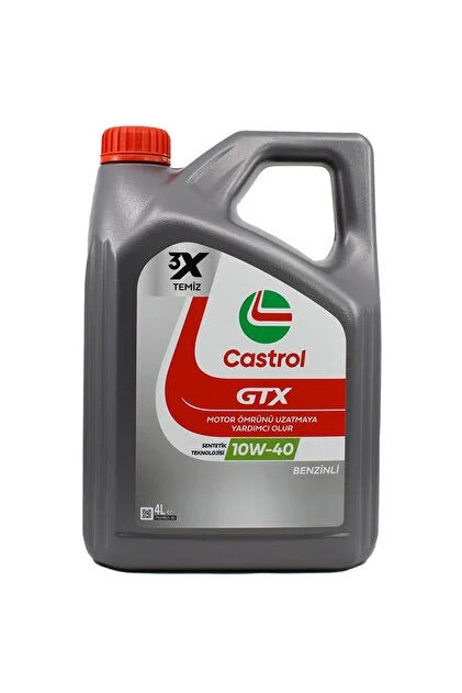 Motor Yağı 4LT 10W40 GTX CASTROL