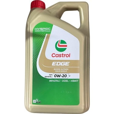Motor Yağı 5LT 0W20 Castrol Edge Parteküllü